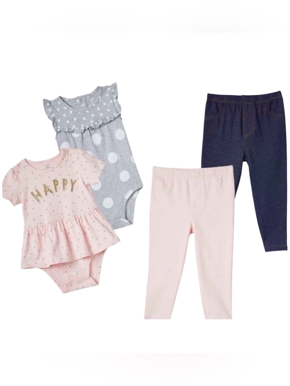 Carter's Baby Girl's 4 piece Set Size 18 Month’s NWT